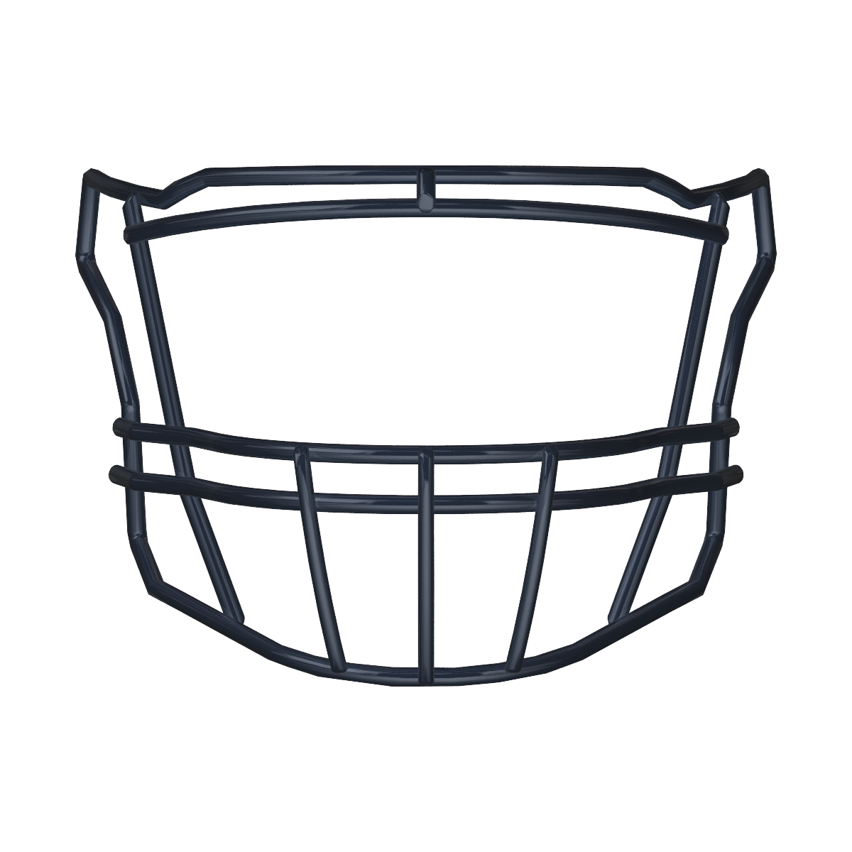Riddell SF-2BD football helmet facemask compatible with SpeedFlex platform, designed for quarterback, wide receiver, defensive back, and linebacker positions.