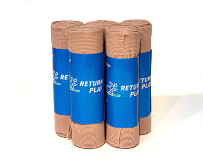 Return to Play Elastic Bandage — stretch and weave close-up