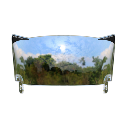 Reyrr VIZU Clear football visor with ultra-wide, distortion-free clear lens for Riddell Speedflex and Schutt F7 helmets