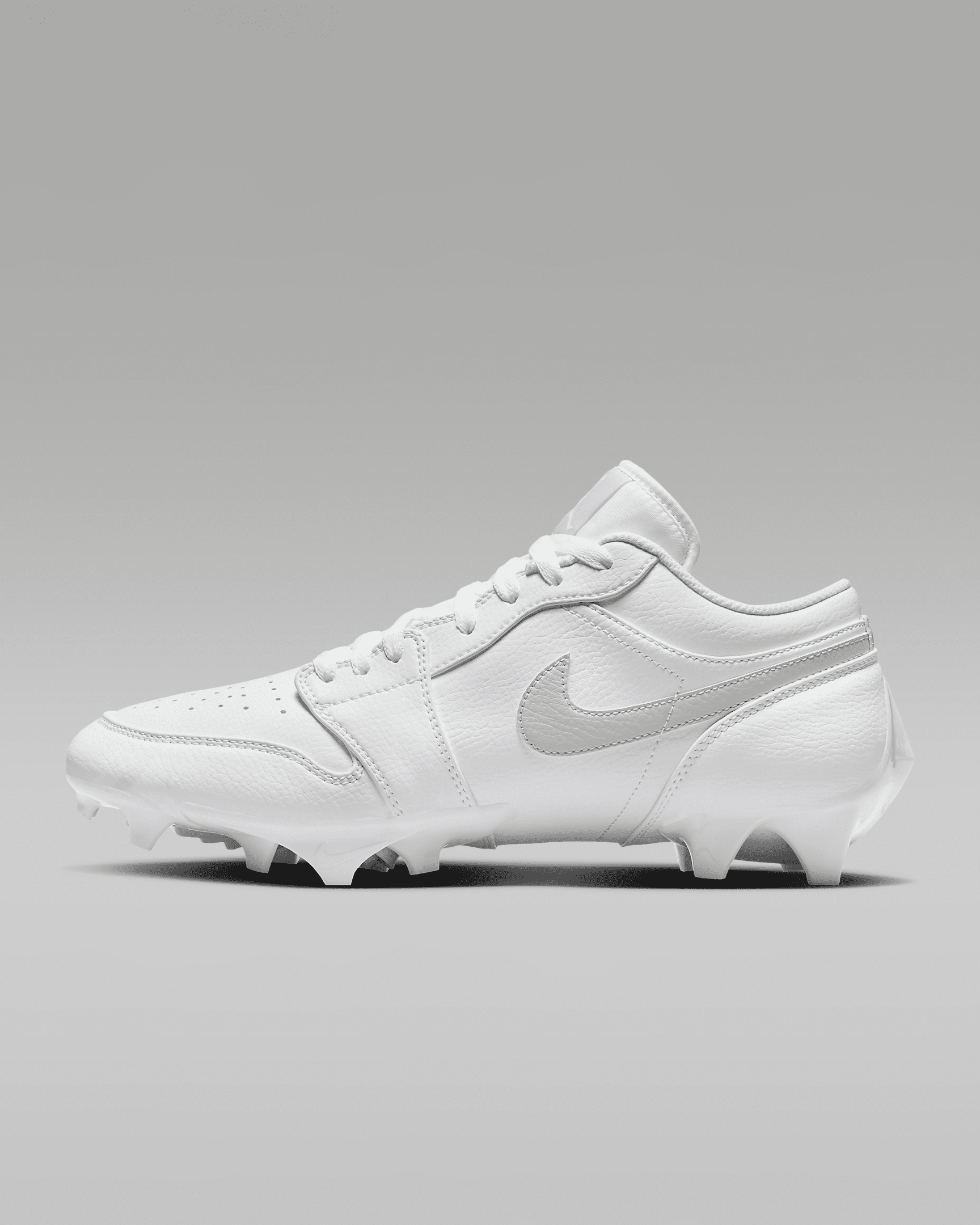 Jordan 1 Low TD — White/Grey Fog, hero view