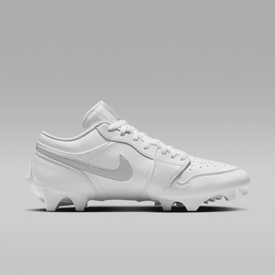 Jordan 1 Low TD — White/Grey Fog, side view