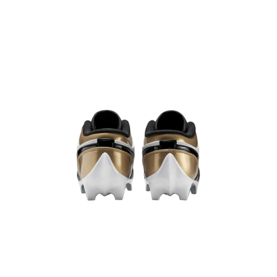 Jordan 1 Low TD football cleats tongue and lacing detail
