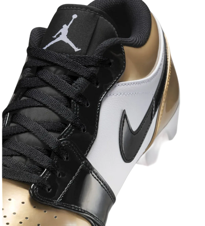 Jordan 1 Low TD cleats ankle collar close-up