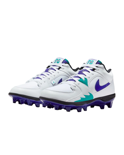 Jordan Stadium 90 Low TD football cleats medial side view