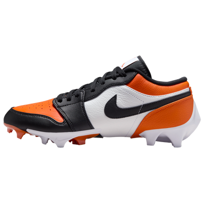 Jordan 1 Low TD cleats rear heel view