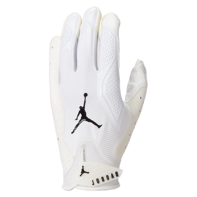 Jordan Fly Lock 2.0 football gloves palm view showing Magnigrip+ grip