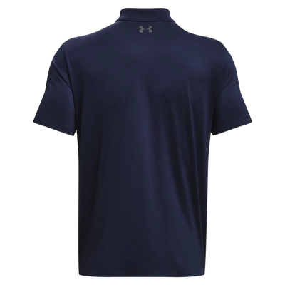 UA Matchplay Mens Polo — hem and side vent detail