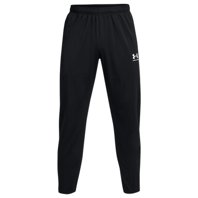 UA Challenger Mens Pants — black colorway side profile