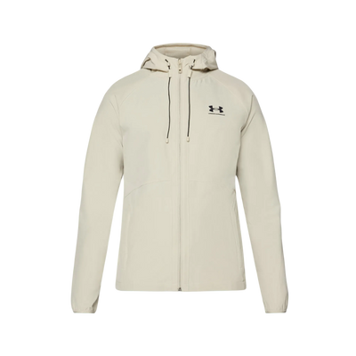 UA Stretch Woven Windbreaker — back view