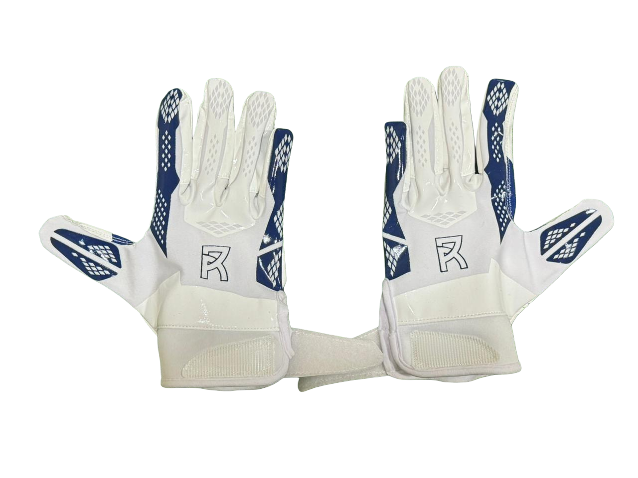 Reyrr ELITE Nordic Edition football gloves with Vapor-Stick Grip Technology, breathable design, and secure wrist straps for all-weather performance.