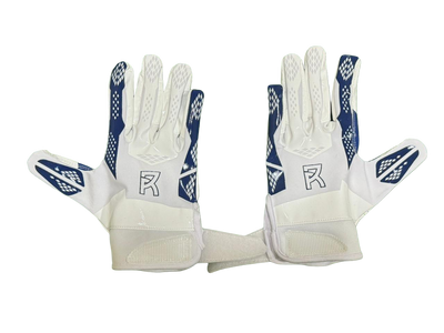 Reyrr ELITE Nordic Edition football gloves with Vapor-Stick Grip Technology, breathable design, and secure wrist straps for all-weather performance.