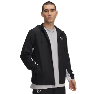 Under Armour UA Rival Woven men's windbreaker, style 1390149, cuff and hem detail