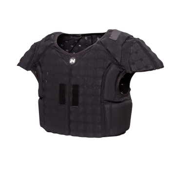 2in1 Compression Vest for football — front view with rib padding