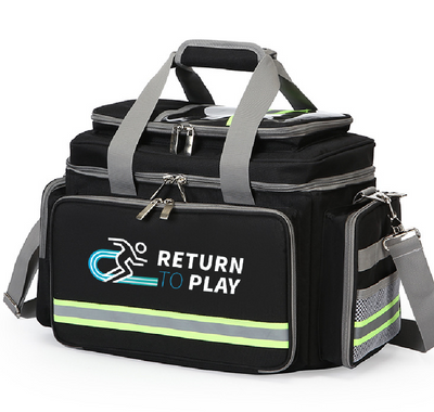 Return to Play Medical Bag GPS — open top compartment view