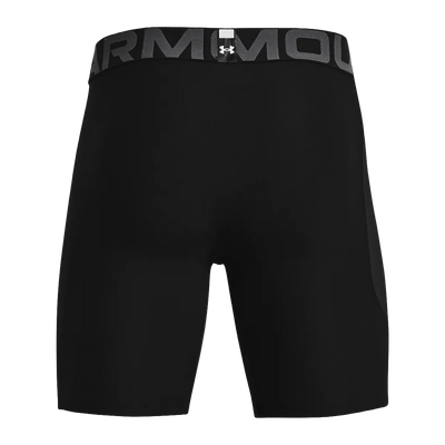 Under Armour HeatGear men's 6 inch compression shorts, style 1361596, side view