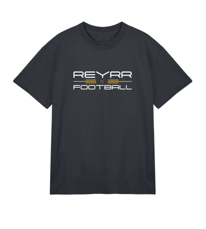 Reyrr Football Boxy T-shirt - Premium t-shirt from REYRR STUDIO - Shop now at Reyrr Athletics