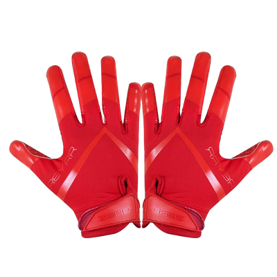 Red Reyrr ZERO sports gloves with advanced grip technology, breathable nylon, and adjustable fit for optimal performance.