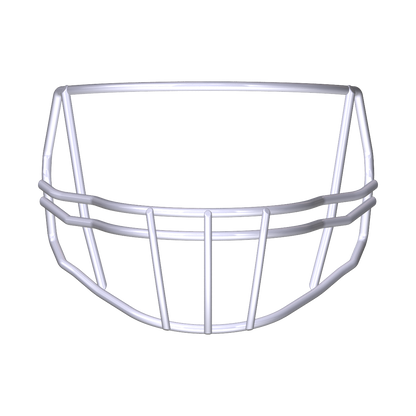 Riddell S2B-HS4 football helmet facemask in white steel design