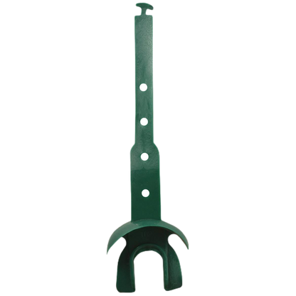 Vettex Doubleguard green football mouthguard with adjustable strap and lip protection